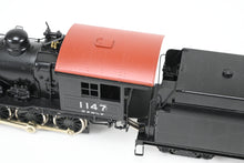 Load image into Gallery viewer, HO CON Brass Key Imports GN - Great Northern 2-8-0 Class F-8 #1147 FP Black w/ Stephenson Valve Gear