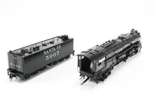 Load image into Gallery viewer, HO Brass Hallmark Models ATSF - Santa Fe 5001 Class 2-10-4 Rebuilt FP #5007 With Commonwealth Tender Trucks