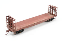 Load image into Gallery viewer, HO Brass U.S. Hobbies Various Roads Bulkhead Beveled Floor Pulpwood Flatcar Custom Painted NO BOX