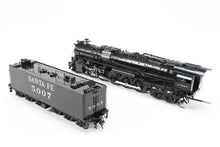 Load image into Gallery viewer, HO Brass Hallmark Models ATSF - Santa Fe 5001 Class 2-10-4 Rebuilt FP #5007 With Commonwealth Tender Trucks