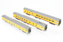 Load image into Gallery viewer, HO Brass CON TCY - The Coach Yard UP - Union Pacific and WAB - Wabash City of St. Louis 10-Car Set Train #9 Westbound FP