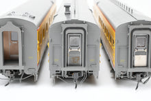 Load image into Gallery viewer, HO Brass CON TCY - The Coach Yard UP - Union Pacific and WAB - Wabash City of St. Louis 10-Car Set Train #9 Westbound FP