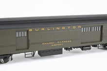 Load image into Gallery viewer, HO NEW Brass TCY - The Coach Yard CB&Q - Burlington Route HW Baggage Express BA-16 No. 1564 Factory Painted