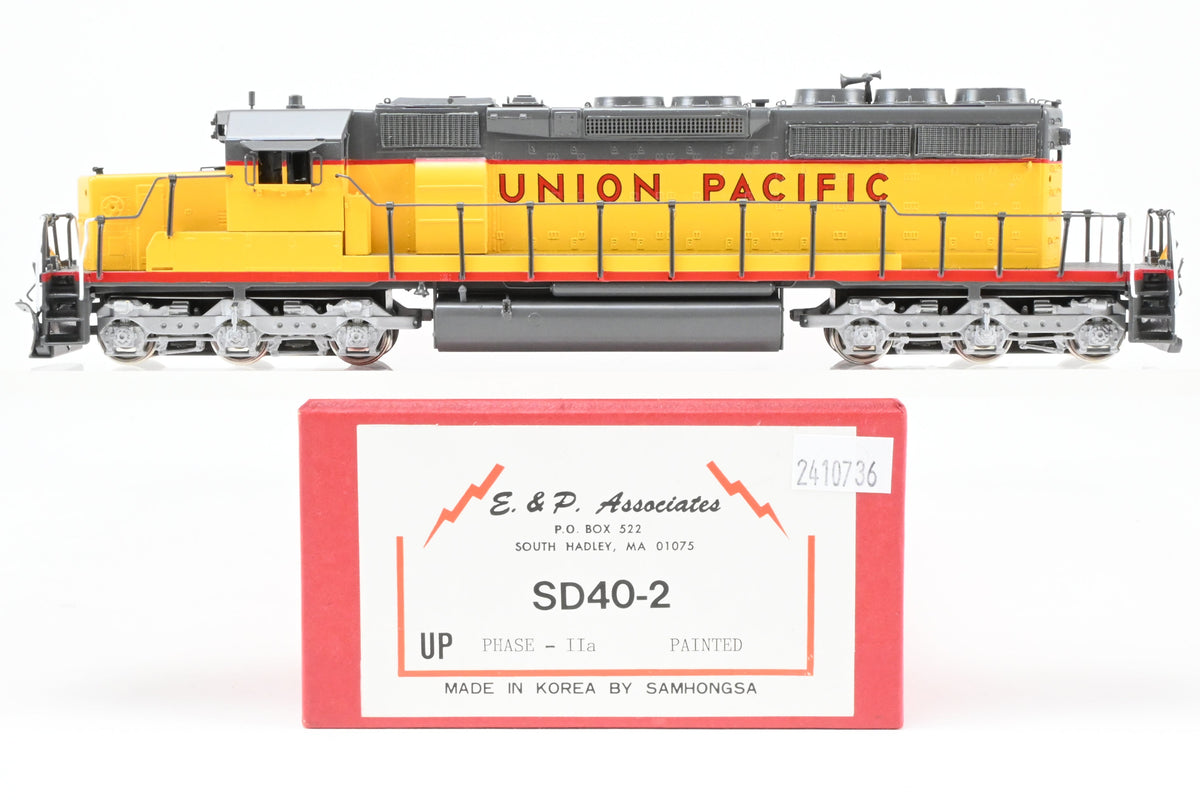 HO Brass E&P Associates UP - Union Pacific EMD SD40-2 PH HO Brass E&P Associates UP - Union Pacific EMD SD40-2 PH