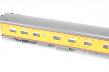 Load image into Gallery viewer, HO Brass CON TCY - The Coach Yard UP - Union Pacific and WAB - Wabash City of St. Louis 10-Car Set Train #9 Westbound FP