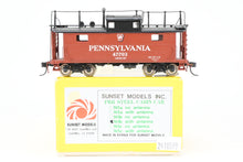 Load image into Gallery viewer, HO Brass Sunset Models PRR - Pennsylvania Railroad Class N5b Steel Cabin Car w/Antenna CP
