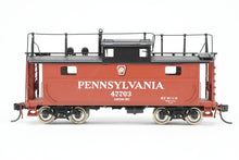 Load image into Gallery viewer, HO Brass Sunset Models PRR - Pennsylvania Railroad Class N5b Steel Cabin Car w/Antenna Pro-Painted
