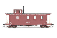 Load image into Gallery viewer, HOn3 Blackstone Models D&RGW - Denver & Rio Grande Western Long Caboose Moffat Tunnel Herald No. 0517