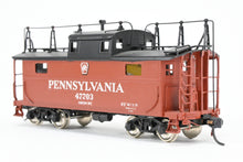 Load image into Gallery viewer, HO Brass Sunset Models PRR - Pennsylvania Railroad Class N5b Steel Cabin Car w/Antenna Pro-Painted