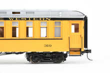 Load image into Gallery viewer, On3 Brass PSC - Precision Scale Co. D&RGW - Denver & Rio Grande Western Closed Vestibule Coach, Factory Painted No. 319, 1950's-1960's "Silverton" Scheme