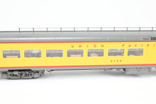 Load image into Gallery viewer, HO Brass CON TCY - The Coach Yard UP - Union Pacific and WAB - Wabash City of St. Louis 10-Car Set Train #9 Westbound FP
