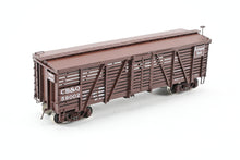 Load image into Gallery viewer, HO Brass CIL - Challenger Imports CB&Q - Burlington Route Class SM-16 36' Stock Car FP No. 59002