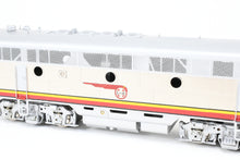 Load image into Gallery viewer, HO Brass Oriental Limited ATSF - Santa Fe EMD F3 Phase II/III 1500 HP A/B/B/A Set Factory Plated and Painted