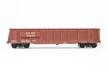 Load image into Gallery viewer, HO Brass OMI - Overland Models, Inc. ATSF - Santa Fe 100 Ton Gondola Pro-Painted No. 70028