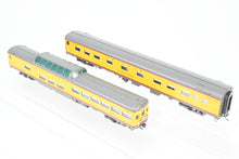 Load image into Gallery viewer, HO Brass CON TCY - The Coach Yard UP - Union Pacific and WAB - Wabash City of St. Louis 10-Car Set Train #9 Westbound FP