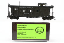 Load image into Gallery viewer, HO NEW Brass NBL - North Bank Line WP - Western Pacific Caboose #403 With Side Door FP Pullman Green