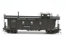 Load image into Gallery viewer, HO NEW Brass NBL - North Bank Line WP - Western Pacific Caboose #403 With Side Door FP Pullman Green