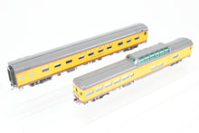 Load image into Gallery viewer, HO Brass CON TCY - The Coach Yard UP - Union Pacific and WAB - Wabash City of St. Louis 10-Car Set Train #9 Westbound FP