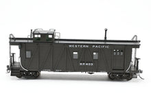 Load image into Gallery viewer, HO NEW Brass NBL - North Bank Line WP - Western Pacific Caboose #403 With Side Door FP Pullman Green