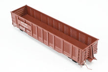 Load image into Gallery viewer, HO Brass OMI - Overland Models, Inc. ATSF - Santa Fe 100 Ton Gondola Pro-Painted No. 70028
