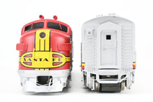 Load image into Gallery viewer, HO Brass Oriental Limited ATSF - Santa Fe EMD F3 Phase II/III 1500 HP A/B/B/A Set Factory Plated and Painted