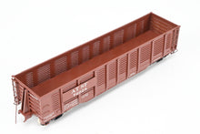 Load image into Gallery viewer, HO Brass OMI - Overland Models, Inc. ATSF - Santa Fe 100 Ton Gondola Pro-Painted No. 70028