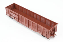 Load image into Gallery viewer, HO Brass OMI - Overland Models, Inc. ATSF - Santa Fe 100 Ton Gondola Pro-Painted No. 70028