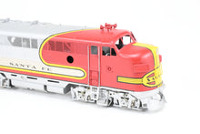 Load image into Gallery viewer, HO Brass Oriental Limited ATSF - Santa Fe EMD F3 Phase II/III 1500 HP A/B/B/A Set Factory Plated and Painted
