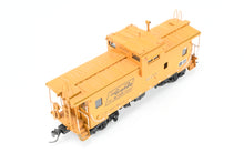 Load image into Gallery viewer, HO Brass CON OMI - Overland Models, Inc. D&RGW - Denver & Rio Grande Western Wide vision Caboose 1500 Class CP in Orange Numbered 01459