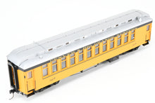 Load image into Gallery viewer, On3 Brass PSC - Precision Scale Co. D&RGW - Denver & Rio Grande Western Closed Vestibule Coach, Factory Painted No. 327, 1950's-1960's "Silverton" scheme