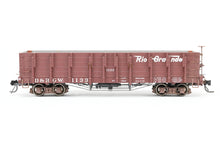 Load image into Gallery viewer, HOn3 Blackstone Models D&RGW - Denver & Rio Grande Western High Side Gondola Flying Grande Herald No. 1133