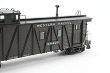 Load image into Gallery viewer, HO NEW Brass NBL - North Bank Line WP - Western Pacific Caboose #403 With Side Door FP Pullman Green