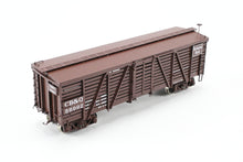 Load image into Gallery viewer, HO Brass CIL - Challenger Imports CB&Q - Burlington Route Class SM-18 36' Stock Car FP No. 56992