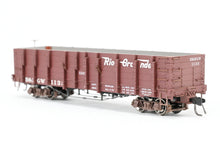 Load image into Gallery viewer, HOn3 Blackstone Models D&RGW - Denver & Rio Grande Western High Side Gondola Flying Grande Herald No. 1133