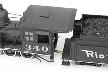 Load image into Gallery viewer, On3 Brass Balboa D&RGW - Denver & Rio Grande Western C-19 2-8-0 CP #340 Weathered