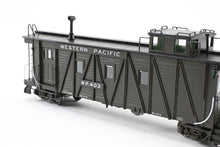 Load image into Gallery viewer, HO NEW Brass NBL - North Bank Line WP - Western Pacific Caboose #403 With Side Door FP Pullman Green