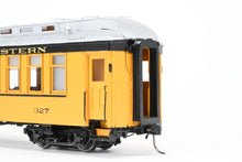 Load image into Gallery viewer, On3 Brass PSC - Precision Scale Co. D&RGW - Denver & Rio Grande Western Closed Vestibule Coach, Factory Painted No. 327, 1950's-1960's "Silverton" scheme