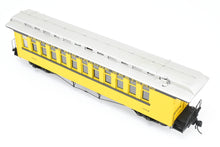 Load image into Gallery viewer, On3 Brass PSC - Precision Scale Co. D&RGW - Denver & Rio Grande Western Open End Coach, Custom Painted No. 312 "Silverton Scheme" ISSUES AS-IS