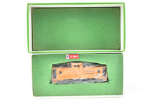 Load image into Gallery viewer, HO Brass CON OMI - Overland Models, Inc. D&RGW - Denver & Rio Grande Western Wide vision Caboose 1500 Class CP in Orange Numbered 01459
