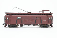 Load image into Gallery viewer, HO Brass Suydam PE - Pacific Electric Interurban Wood Tower Car Custom Painted No. 00157 REBOXX