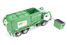 Load image into Gallery viewer, 1:34th Scale CON First Gear Waste Management Front End Loader Trash Truck w/ Dumpster