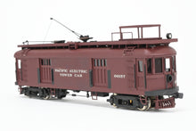 Load image into Gallery viewer, HO Brass Suydam PE - Pacific Electric Interurban Wood Tower Car Custom Painted No. 00157 REBOXX