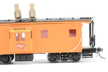 Load image into Gallery viewer, HO CON Lines West MILW - Milwaukee Road Thrall Bay Window Caboose Custom Built and FP #02134 3D Printed Model