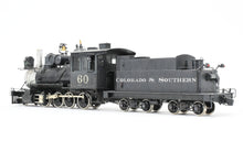 Load image into Gallery viewer, On3 Brass PSC - Precision Scale Co. C&S - Colorado & Southern #60 2-8-0 Custom Painted & Weathered