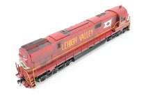 Load image into Gallery viewer, HO Brass Oriental Limited LV - Lehigh Valley C-628 Red Scheme FP and Lightly Weathered No. 640