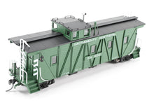 Load image into Gallery viewer, HO NEW Brass NBL - North Bank Line SN - Sacramento Northern Caboose #1632 Square End FP Green