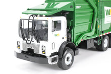 Load image into Gallery viewer, 1:34th Scale CON First Gear Waste Management Front End Loader Trash Truck w/ Dumpster