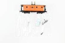 Load image into Gallery viewer, HO CON Lines West MILW - Milwaukee Road Thrall Bay Window Caboose Custom Built and FP #02134 3D Printed Model