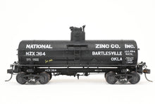 Load image into Gallery viewer, HO Brass Sunset Models PRR - Pennsylvania Railroad Class TM8 Single Dome Tank Car C/P National Zinc w/ Modified Details