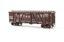 Load image into Gallery viewer, HO Brass CIL - Challenger Imports CB&Q - Burlington Route Class SM-16 36' Stock Car FP No. 59408